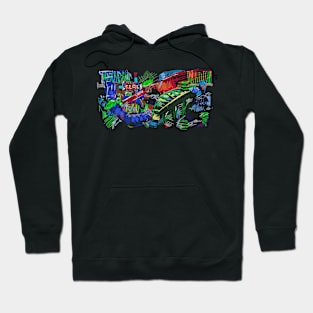 Landscape - Abstract Painting Hoodie